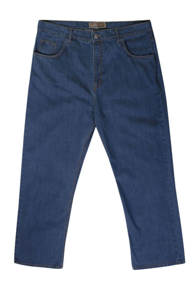 Ed Baxter denimblå jeans med stretch (30")