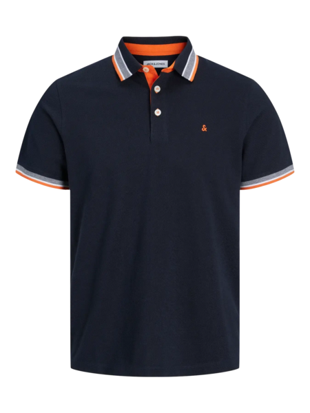 Svart/Marineblå/Oransje