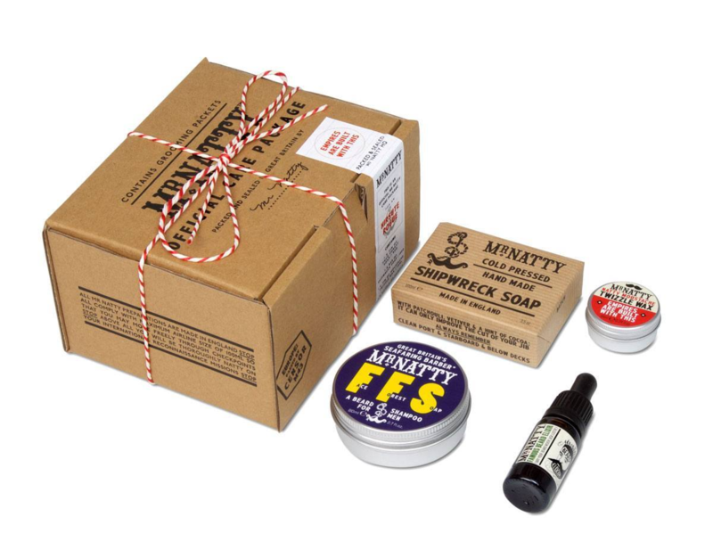 Mr. Natty Hirsute Rogue Care Package (4 deler)