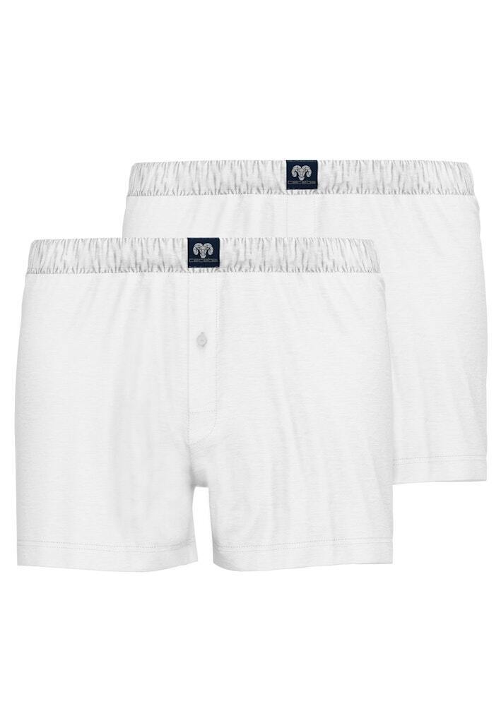 Hvite Boxershorts (2 stk pr. pk.) - Ceceba