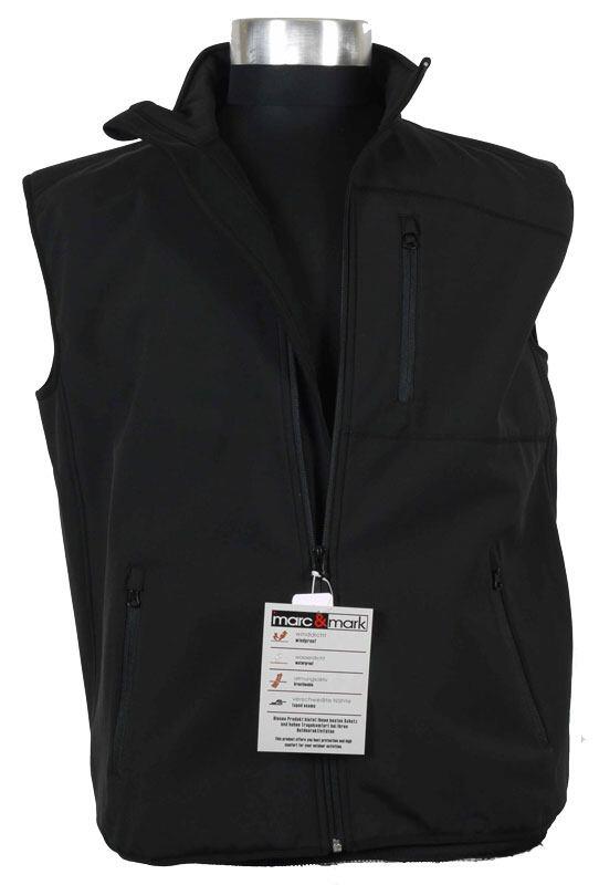Softshellvest (svart)