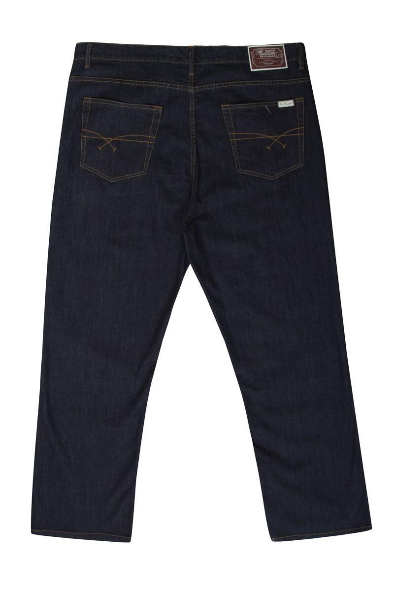 Ed Baxter svarte jeans med stretch (30\")