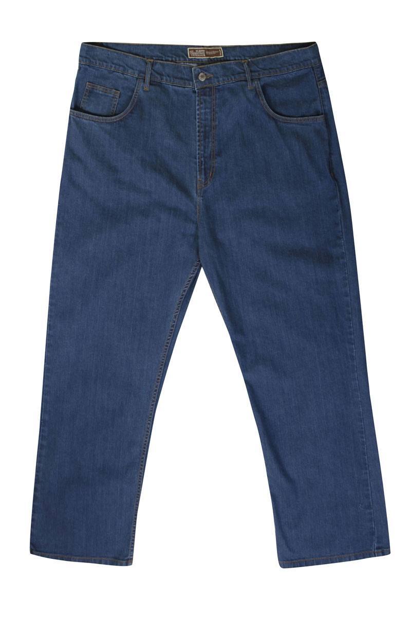 Ed Baxter blå jeans m. stretch (Stonewash)  (34\")