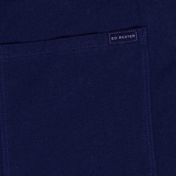 Marineblå linshorts - Ed Baxter