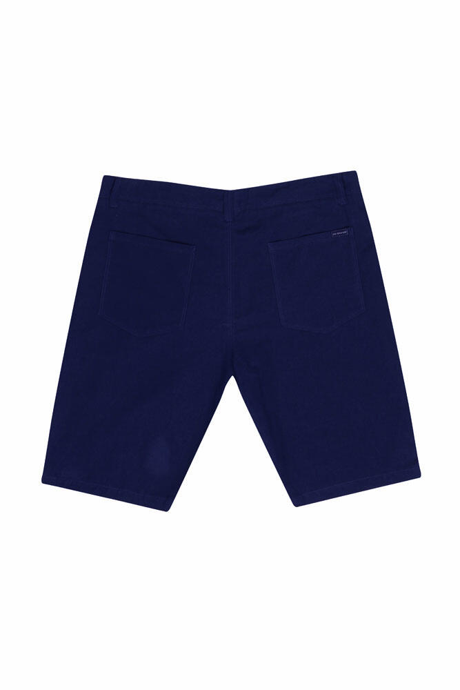 Marineblå linshorts - Ed Baxter