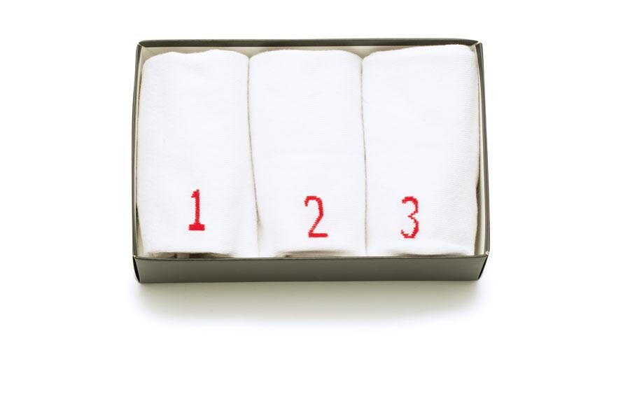 Footies, str. 37-40 - røde nummer