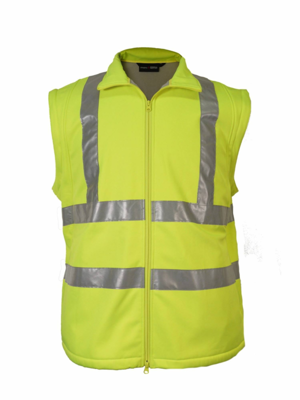 Safety gul / uten ermer