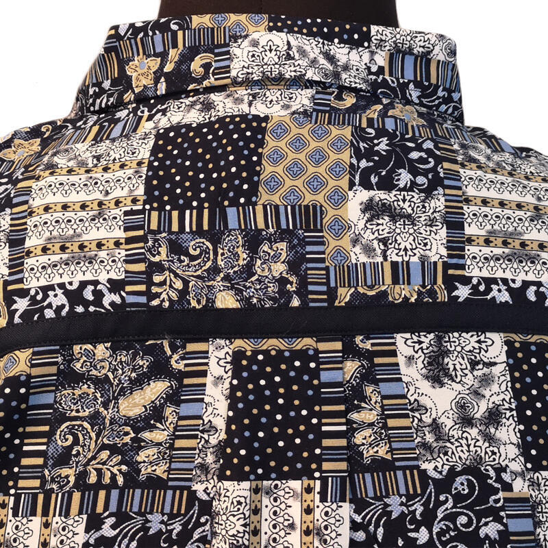 Navy / flerfarget - Rygg