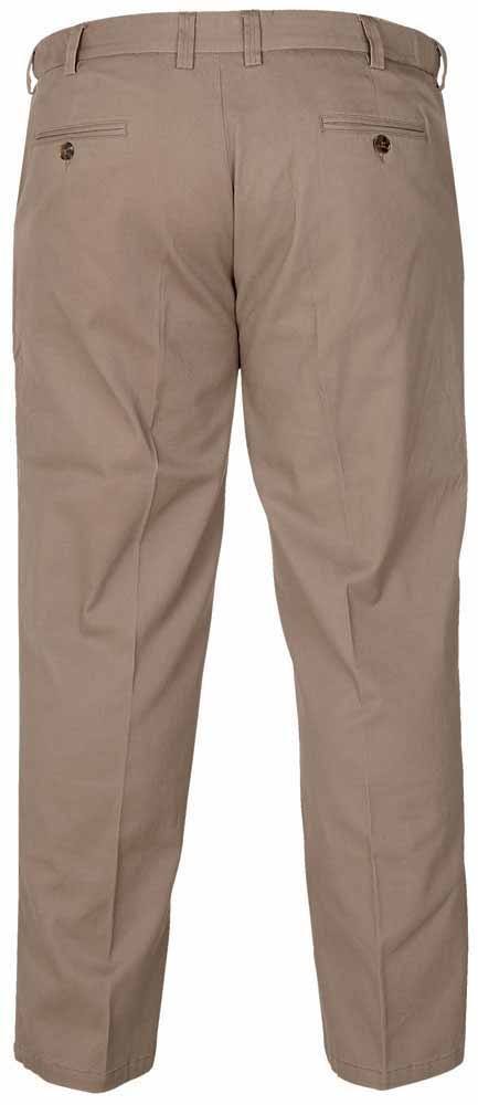 Stone-farget bomullsbukse - bak