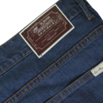 Ed Baxter blå jeans med stretch (Stonewash) (30\")