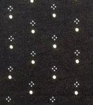 Navyblå pyjamas med mønster