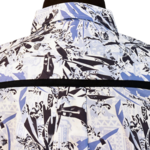 Lyseblå/flerfarget - Rygg