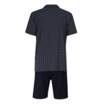 Navyblå/mønstret - Rygg